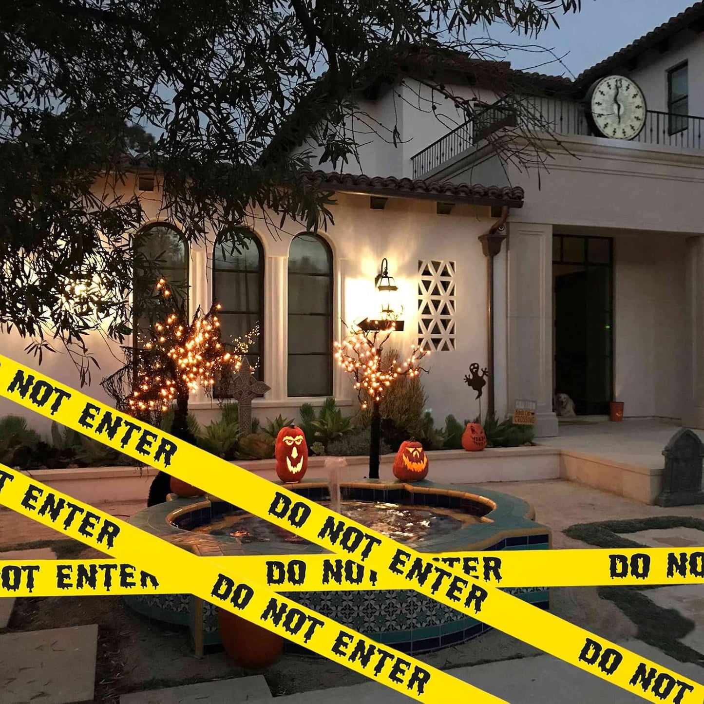 82-Foot Halloween Caution Tape – Spooky Warning Tape for Party & Yard Decor